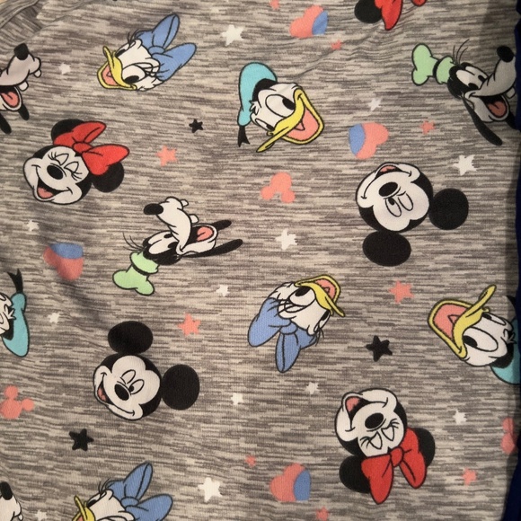 NWT | Disney Girls Dress Set | Mickey Mouse and Friends Gray/Navy | XL (14-16) - Picture 3 of 6